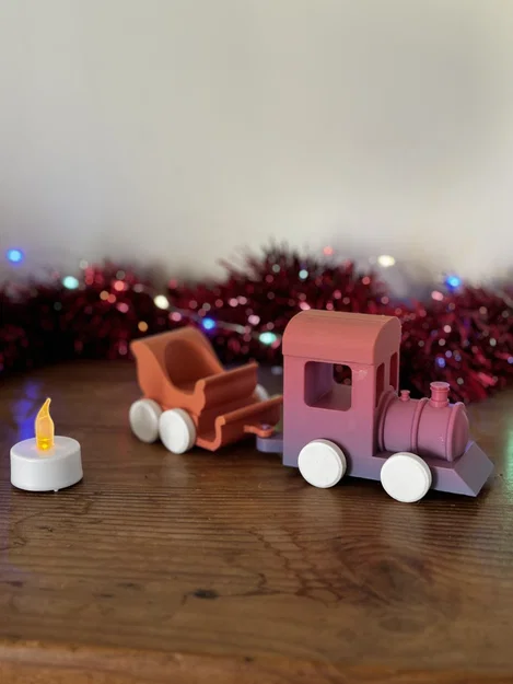 Mô hình tàu đồ chơi Giáng sinh - Image 9