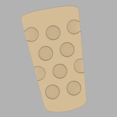 Khuôn Cắt Bánh Quy Dubbeglas (Ly Rượu Vang)="hầm"=(Đức/Pfalz)