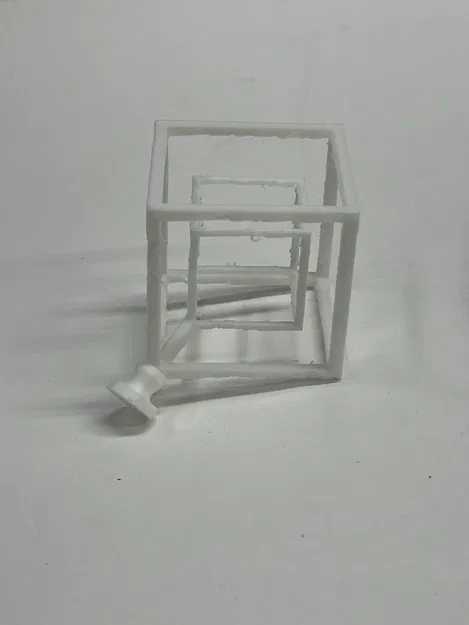 Móc Treo Cây Thông Noel Hình 2 Khối Lập Phương - Image 2