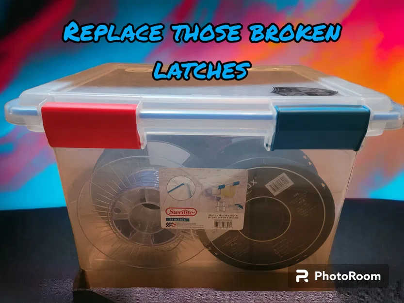 Chốt Lẫy Hộp Sterilite Gasket - Image 1