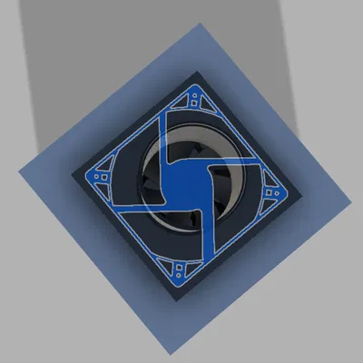 Buồng Sơn Có Mâm Xoay và Quạt Hút