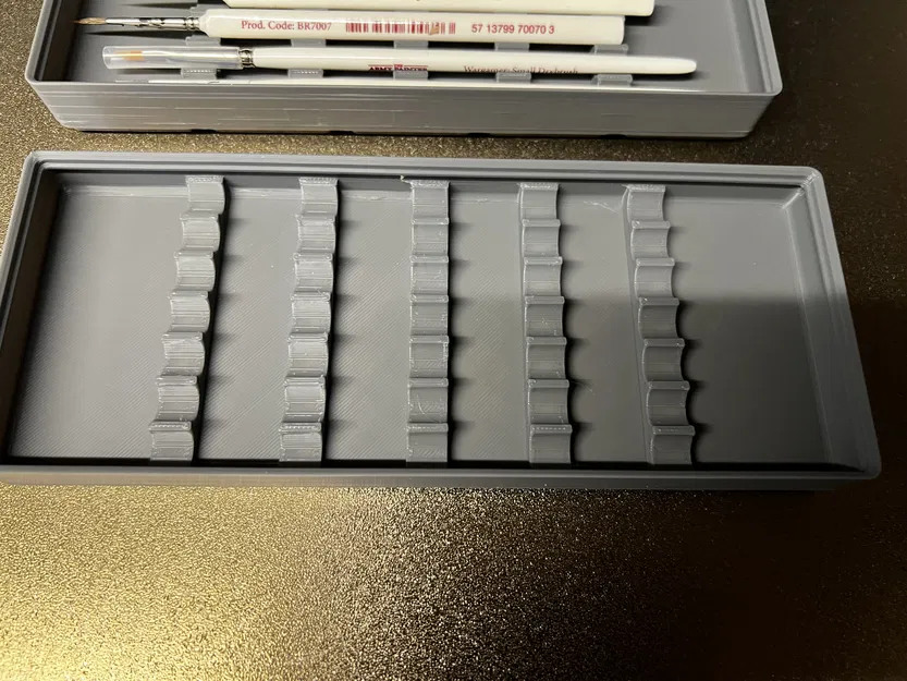 Hộp đựng cọ vẽ Gridfinity 5x2x3 - Image 1