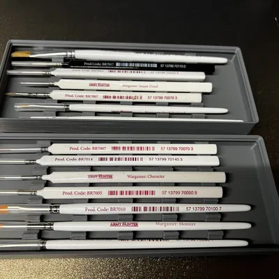 Hộp đựng cọ vẽ Gridfinity 5x2x3