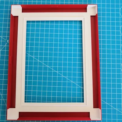 Khung Ảnh Có Viền Giấy, 17.8cm x 12.7cm