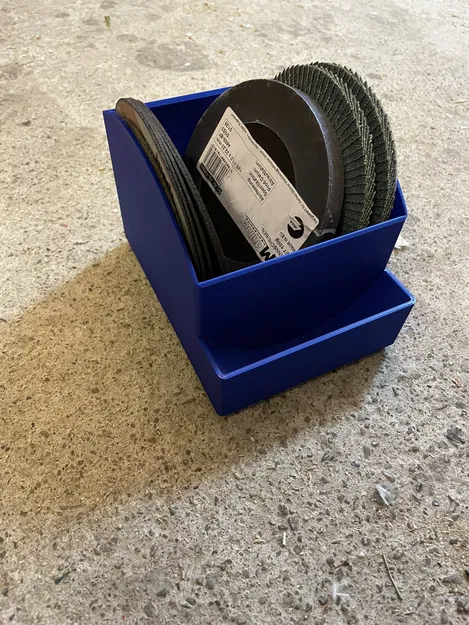 Hộp Đựng Đĩa Mài Góc Theo Chuẩn Gridfinity - Image 1