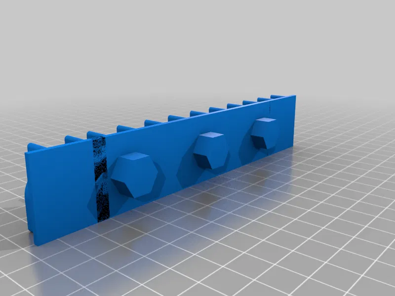 Giá đỡ dụng cụ Bambu cho Tường Lưu trữ Tổ ong & Riser X3D-v3 - Image 2