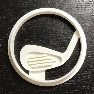 Khuôn Cắt Bánh Hình Gậy Golf