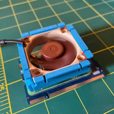 Giá đỡ quạt 40mm cho Raspberry Pi CM4 (Noctua NF-A4x10)