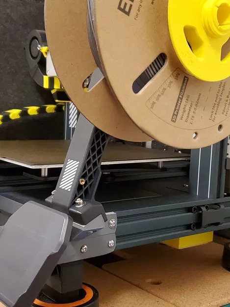 Di chuyển giá đỡ cuộn dây sang góc trước bên phải cho Elegoo Neptune 3 Pro - Image 3