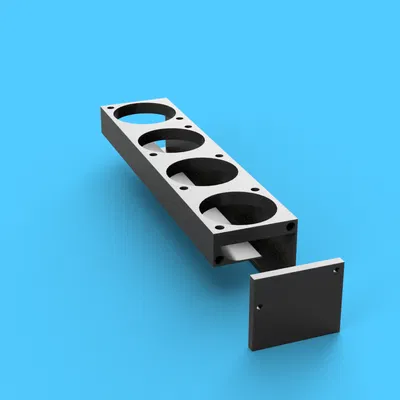 Giá đỡ quạt Elecraft KX3 cho tản nhiệt CoolerKX