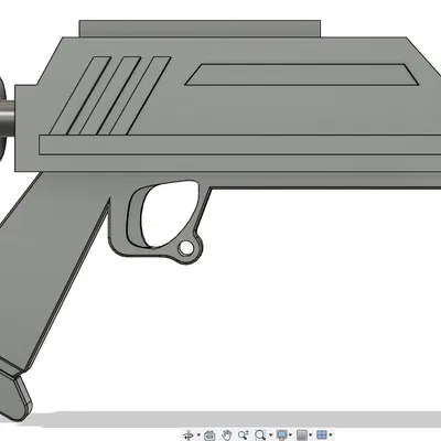 SÚNG BLASTER DC 17 | CAPTAIN REX