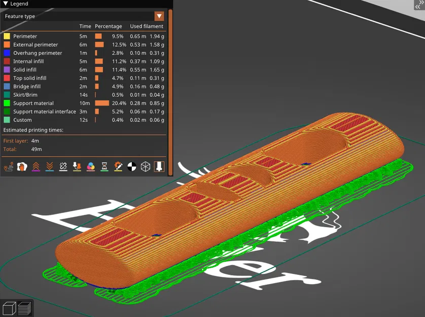 Thanh gá cuộn dây mỏng cho Filler - Giá đỡ Filament - Image 6