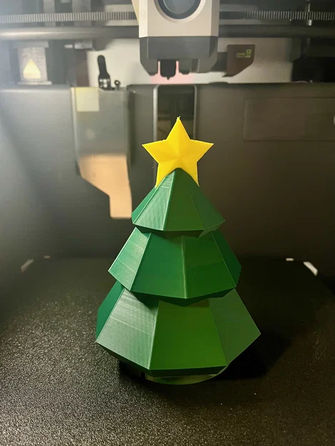 Cây Thông Noel Có Đèn Sao (Bộ Đèn LED Bambu 001) - Image 2