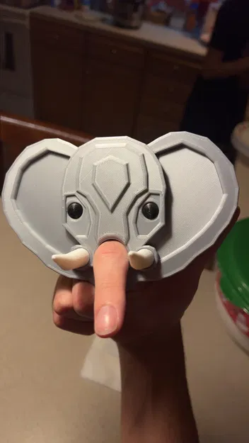 Tượng Voi Đeo Ngón Tay Cho Bé - Image 4