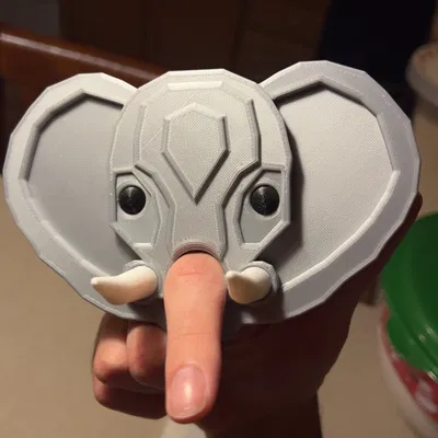 Tượng Voi Đeo Ngón Tay Cho Bé
