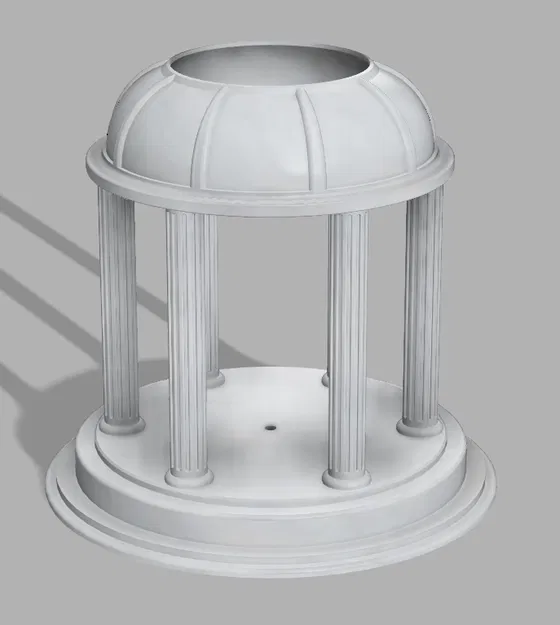 Đền Hy Lạp | Giá đỡ nến tealight - Image 2