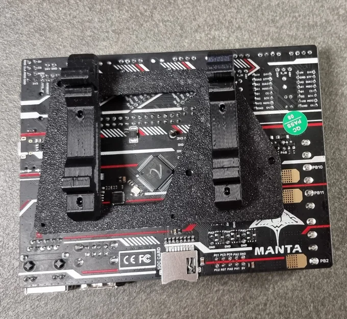 Tấm gắn ray DIN cho BTT Manta E3EZ - Image 1