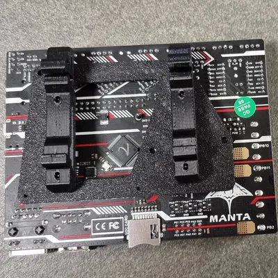 Tấm gắn ray DIN cho BTT Manta E3EZ