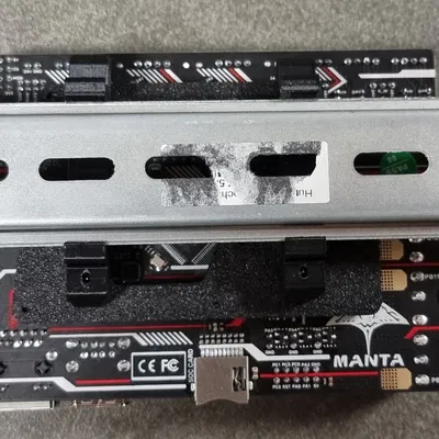 Tấm gắn ray DIN cho BTT Manta E3EZ