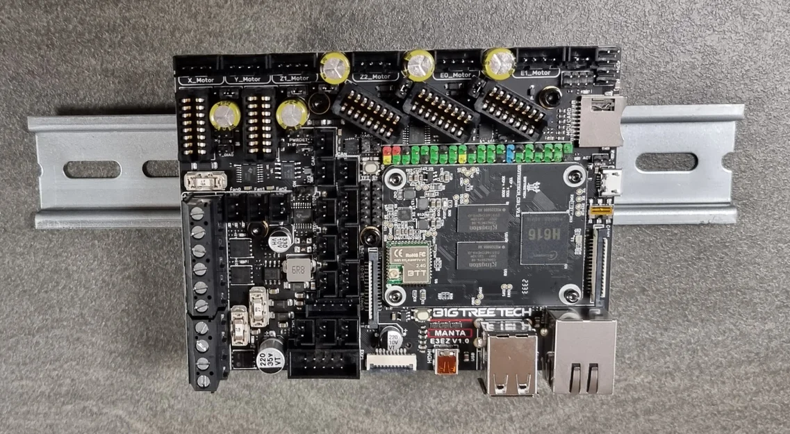 Tấm gắn ray DIN cho BTT Manta E3EZ - Image 3
