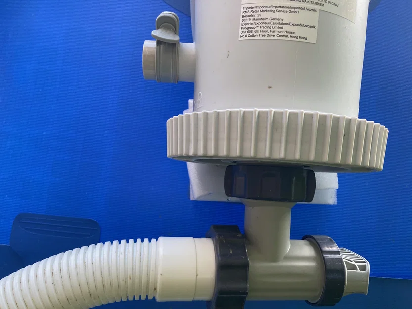 Bộ chuyển đổi Skimmer SFX Summer Waves (Polygroup) sang cổng ra/lọc Intex - Image 1