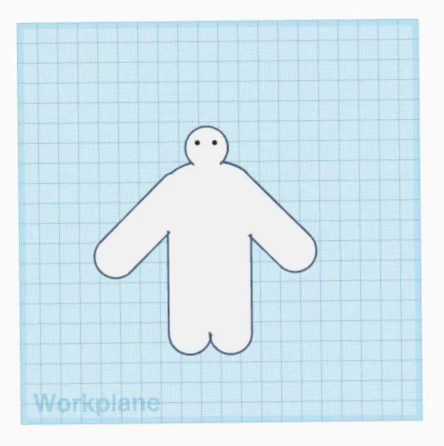 Baymax Gingerbread Man - Image 1