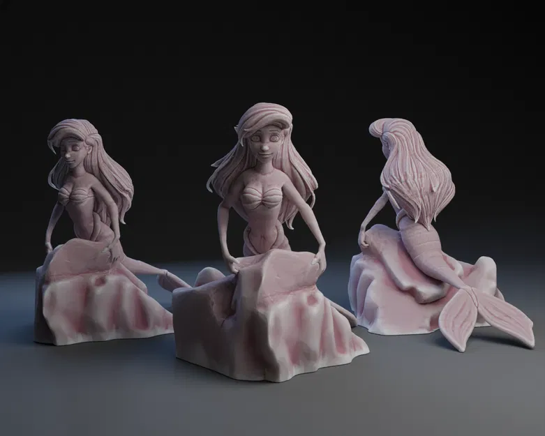 Mô hình Ariel - Nàng Tiên Cá Trên Tảng Đá - Image 1