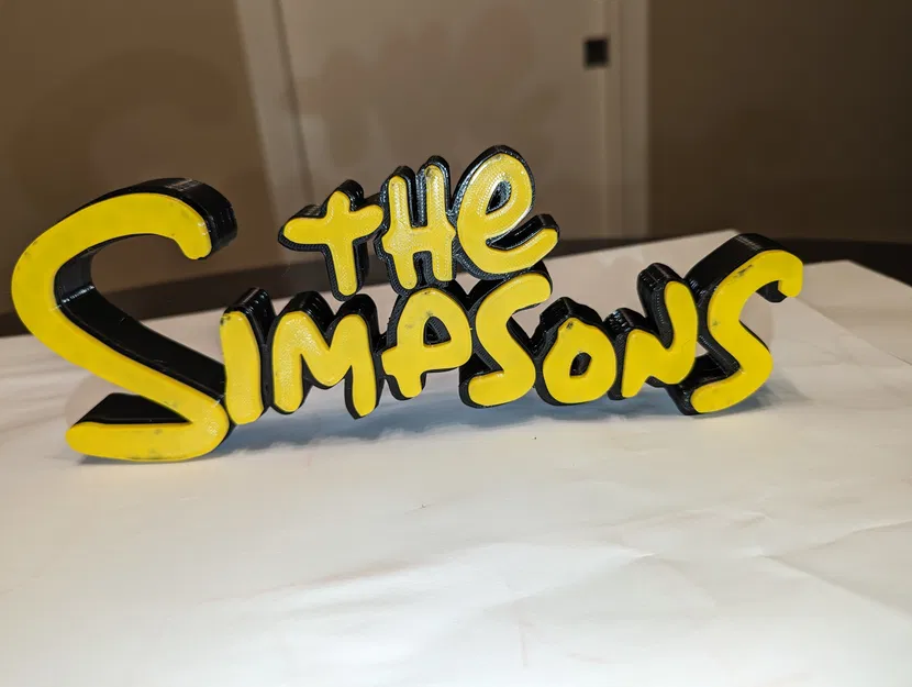 Logo The Simpsons - Đồ Trang Trí - Image 1
