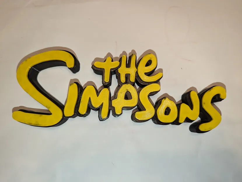 Logo The Simpsons - Đồ Trang Trí - Image 2