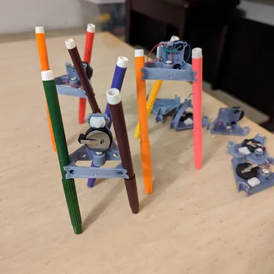 ScribbleBot Robot Vẽ Nghệ Thuật