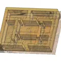 Nhà Sumer cổ traced 3D - Thumbnail 1