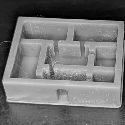 Nhà Sumer cổ traced 3D