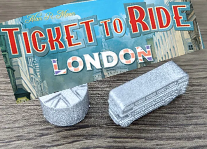 Xe Buýt Hai Tầng London Dễ In - Image 1