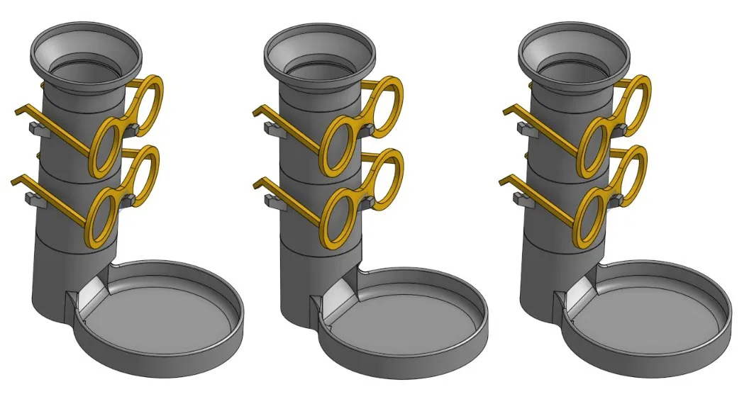 Tháp xúc xắc và giá đỡ kính có thể tháo rời - Image 1