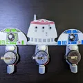 Scribblebots Chủ đề R2D2 và R5D4 - Thumbnail 1