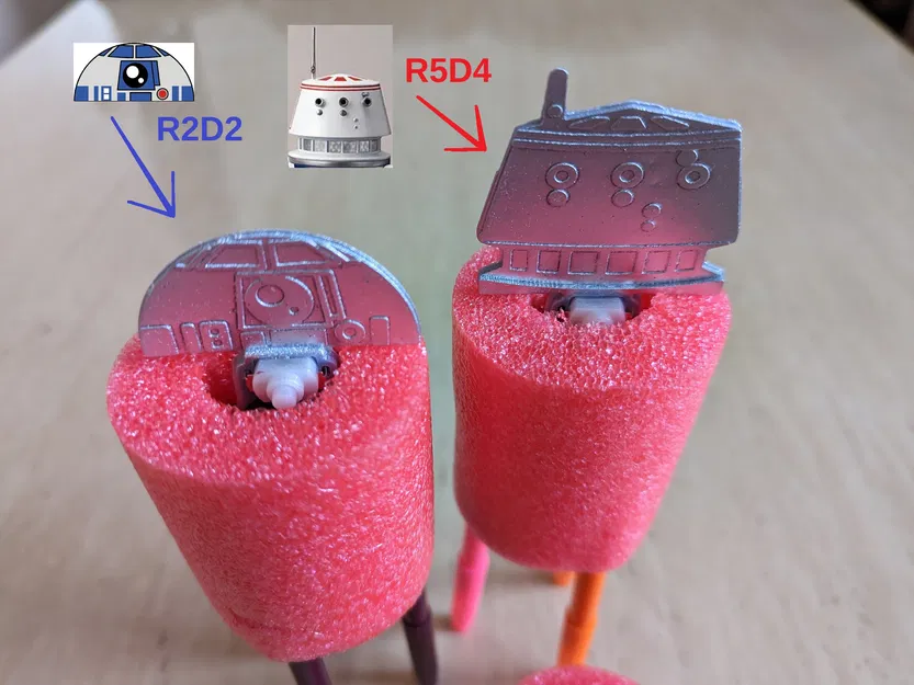 Scribblebots Chủ đề R2D2 và R5D4 - Image 2