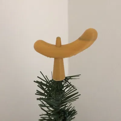 Chóp Cây Thông Noel Hình Xúc Xích Bratwurst