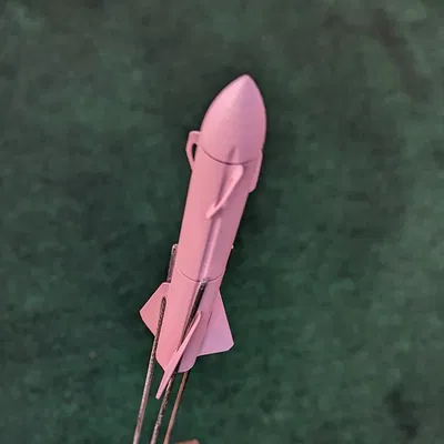 Tên lửa mô hình in dễ dàng (cho động cơ A3)