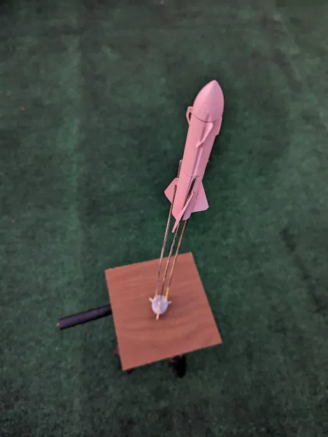 Tên lửa mô hình in dễ dàng (cho động cơ A3) - Image 2