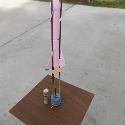 Tên lửa mô hình in dễ dàng (cho động cơ A3)