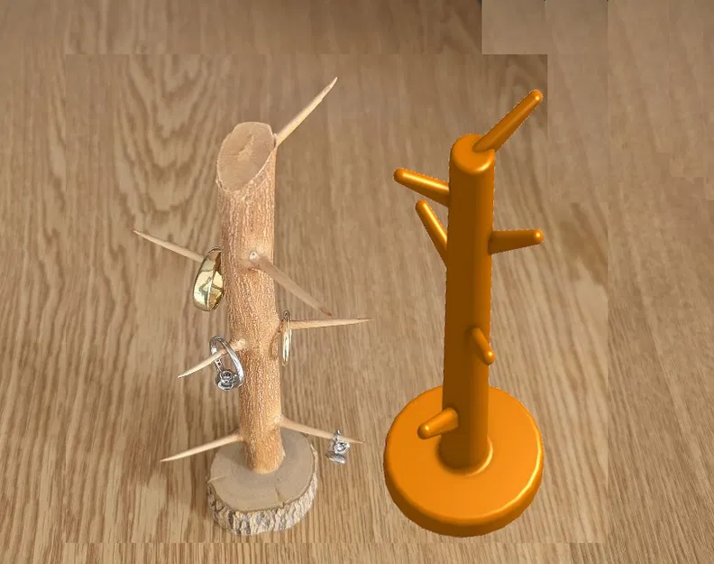 Giá Đỡ Nhẫn - Lấy Cảm Hứng Từ Cành Cây Chanh Kaffir - Image 1