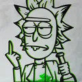 Rick Sanchez Silhouette Remix Remix - Thumbnail 1