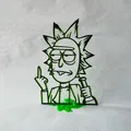 Rick Sanchez Silhouette Remix Remix - Thumbnail 2