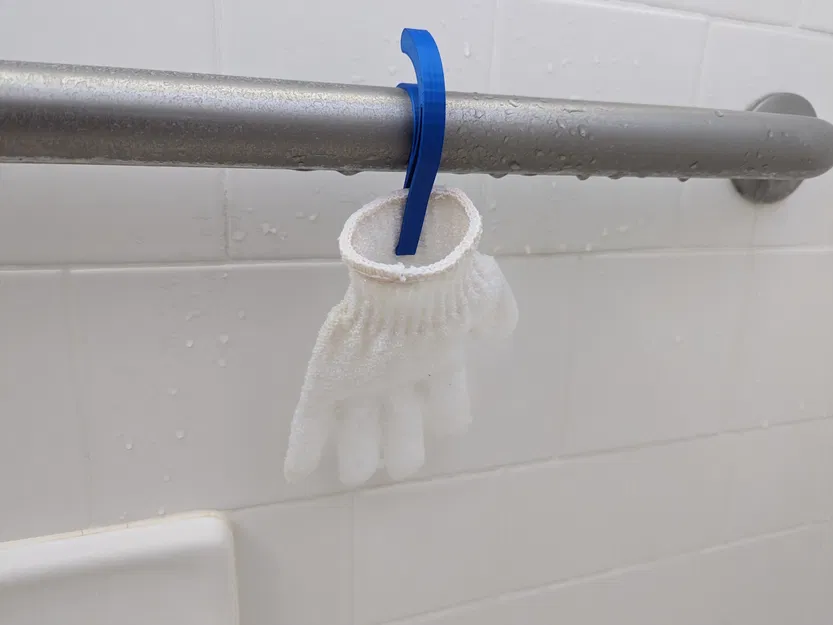 Kẹp Thanh Tắm 38mm Cho Găng Tay Cọ Rửa - Image 1