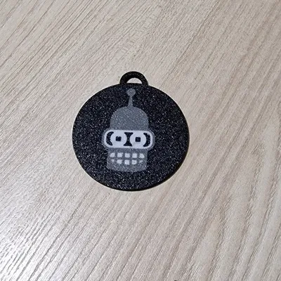 Móc Khóa Bender Futurama Siêu Chất