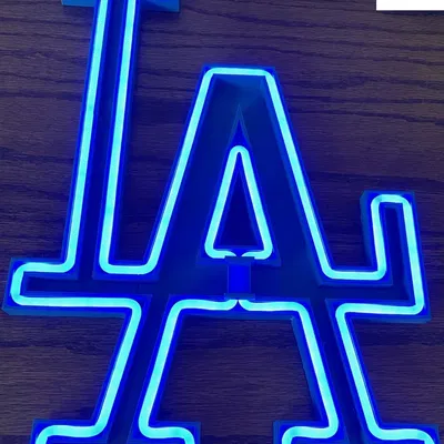 Biển Đèn LED Logo Dodgers
