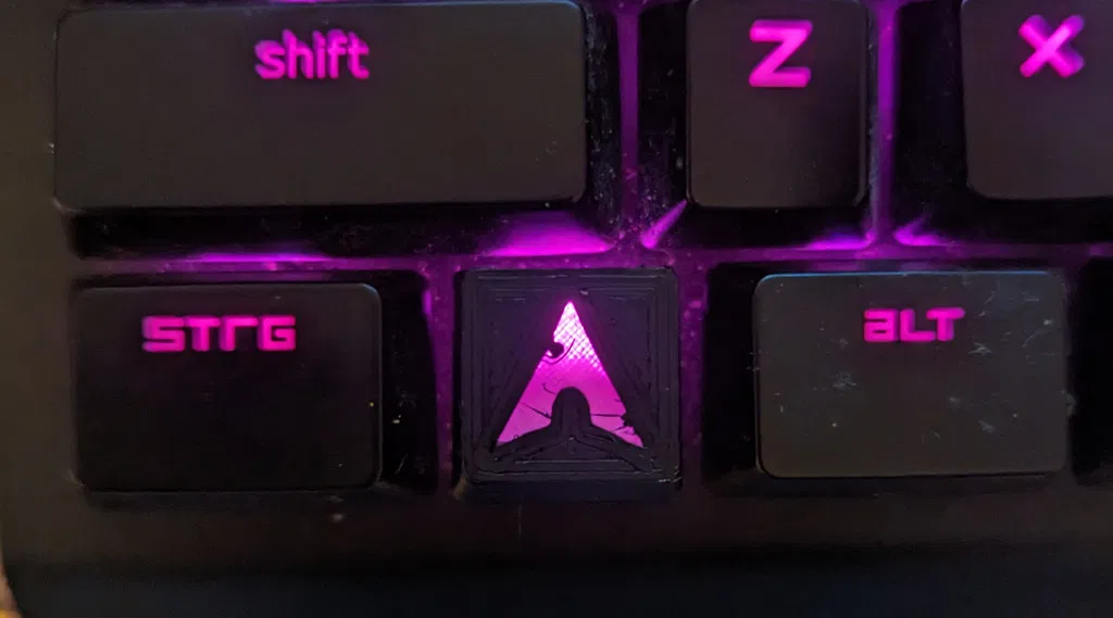 Keycap Logo Các Bản Phân Phối Linux - Arch, Ubuntu, Manjaro, Mint, SteamDeck - Image 2