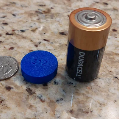 Hộp đựng pin máy trợ thính loại 312