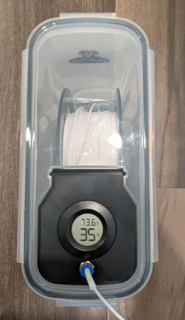 Nắp Filament & Ẩm Kế Cho Hộp Đựng Ngũ Cốc Chef's Path - Image 1