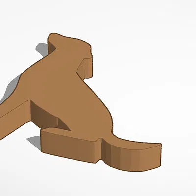 Mô Hình 3D Chó Dễ In